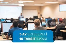 3 Ay Ertelemeli 10 Taksit İmkanı Eğitim Kampanyası